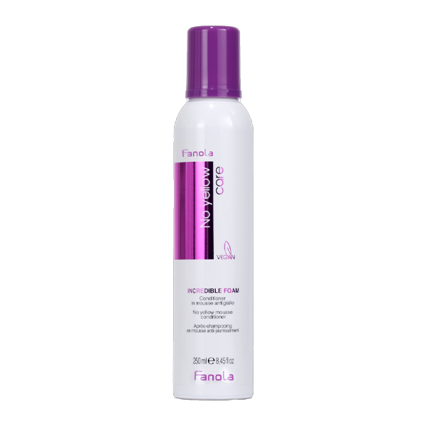 Fanola No Yellow Incredible Foam Conditioner in Mousse 250 ml