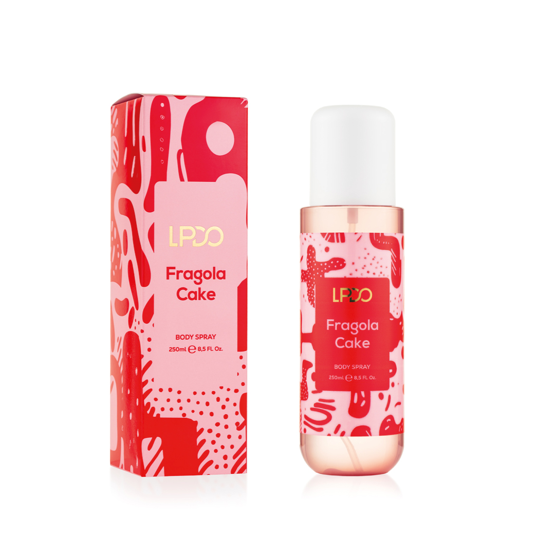 LPDO Body Spray Fragola Cake Ispirato a Sol Victoria Secret Love Addict