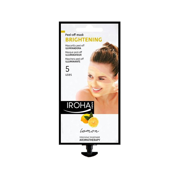 IROHA Nature Maschera Peel-Off Illuminante al Limone
