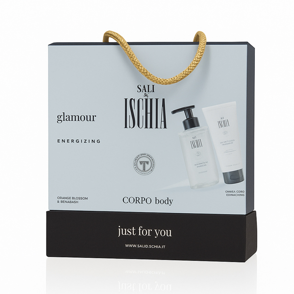 Ischia Cofanetto Mani Glamour Sapone Mani + Crema Mani
