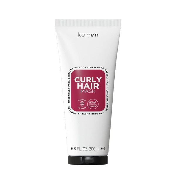 Kemon Curly Hair Mask 200 ml – Maschera Idratante Capelli Ricci