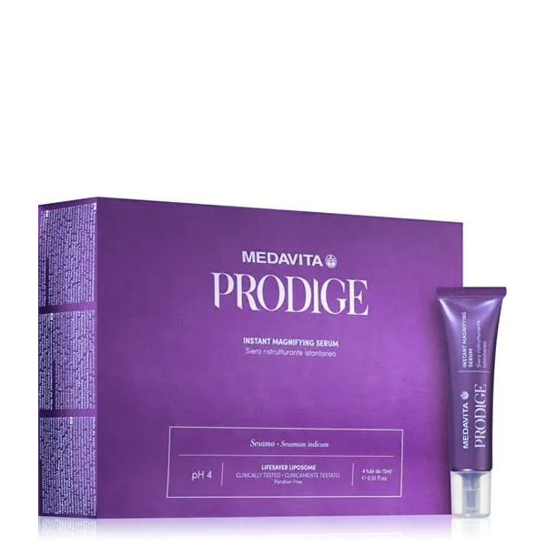 Medavita Prodige Instant Magnifying Siero Ristrutturante Istantaneo 4 x 15 ml