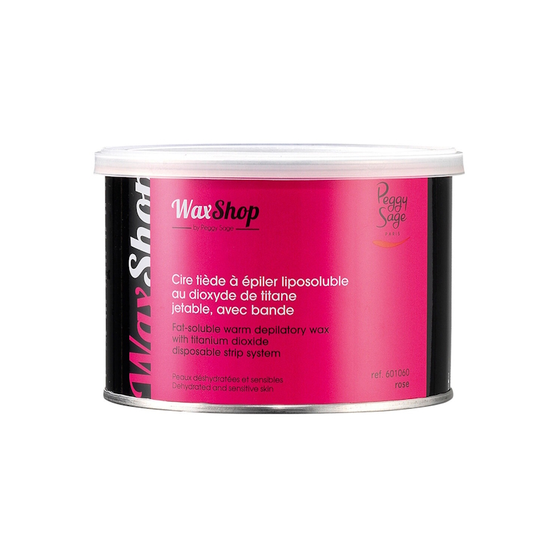 Peggy Sage Cera Lipo Tiepida Titanio Rosa 400ml