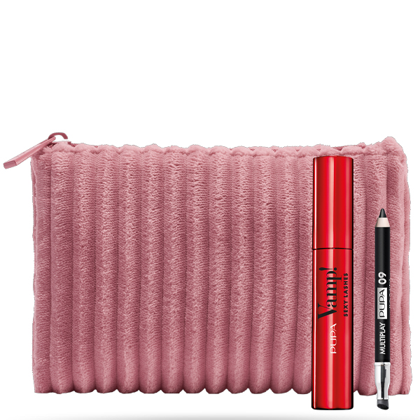 Pupa Kit Mascara + Matita Occhi 3 in 1 + Handy Bag