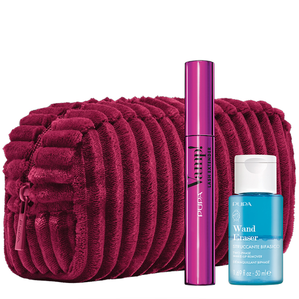 Pupa Kit Vamp! Mascara Volume 3D + Struccante Bifasico + Beauty