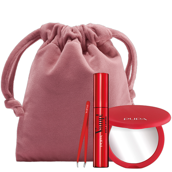Pupa Kit Vamp! Mascara Volume + Pinzetta + Specchio Doppio + Smart Bag