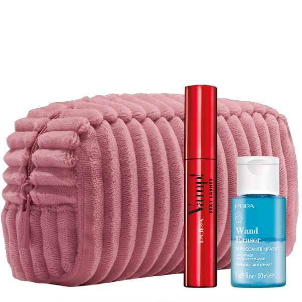 Pupa Kit Vamp! Mascara Volume + Struccante Bifasico + Beauty