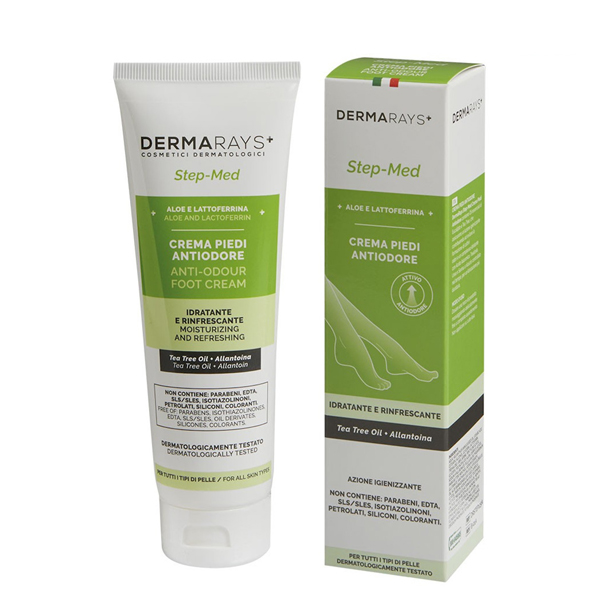 Rays Crema Piedi Idratante e Rinfrescante 125 ml