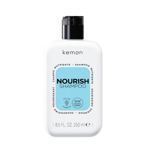 Shampoo Nutriente Kemon Nourish – per capelli secchi, sfibrati – 250 ml