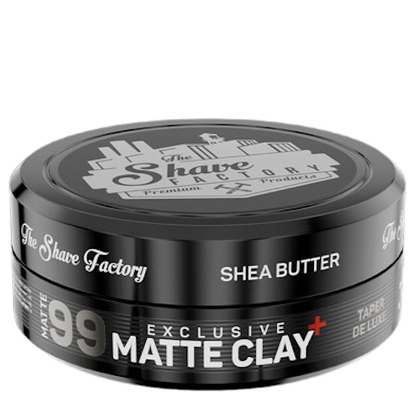 The Shave Factory Exclusive Matte Clay 99 Cera Opaca Tenuta Estrema 150 ml