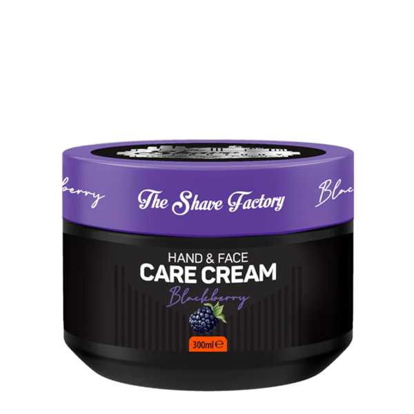The Shave Factory Hand & Face Care Cream Blackberry Crema Idratante 300 ml