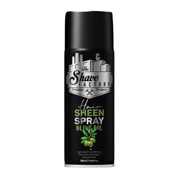 The Shave Factory Sheen Hair Spray Lucidante All'Olio D’Oliva 500 ml