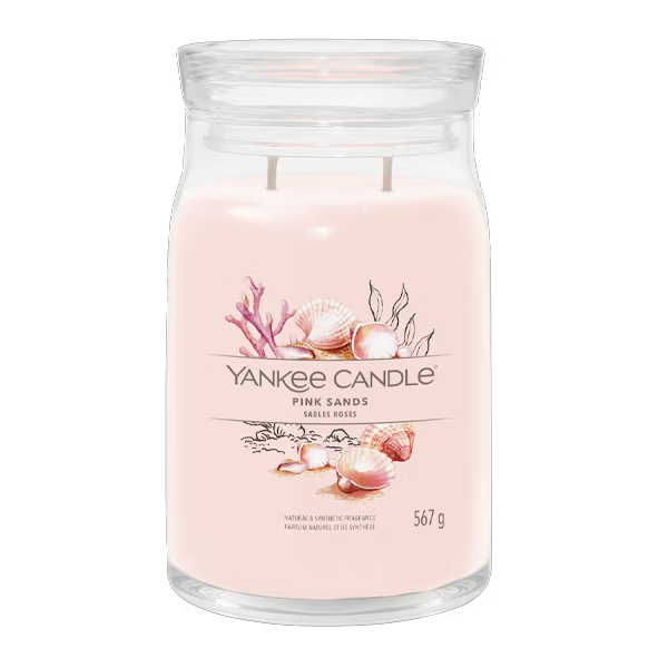 Yankee Candle Giara Grande Candela Pink Sands