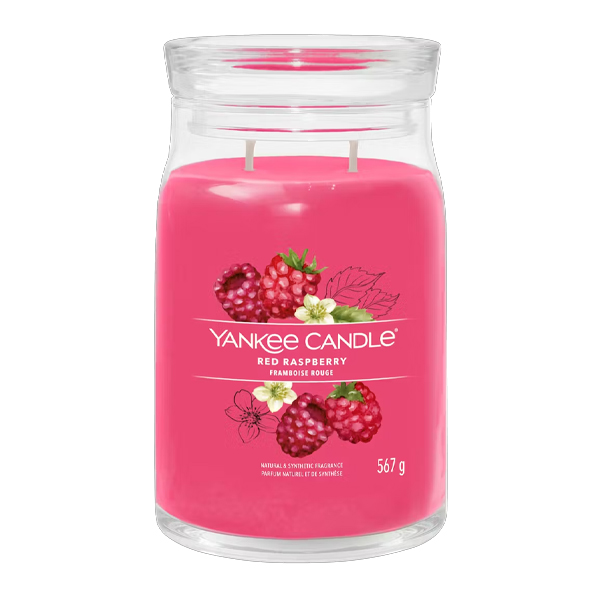 Yankee Candle Giara Grande Candela Red Raspberry