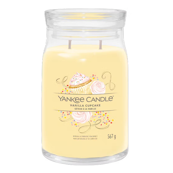 Yankee Candle Giara Grande Candela Vanilla Cupcake