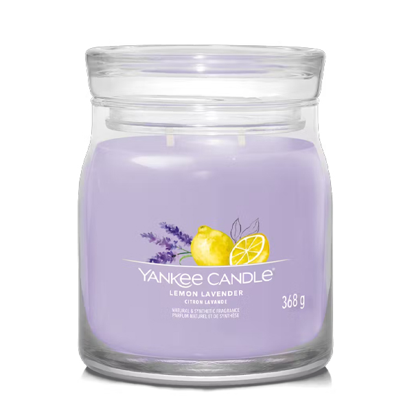 Yankee Candle Giara Media Candela Lemon Lavender