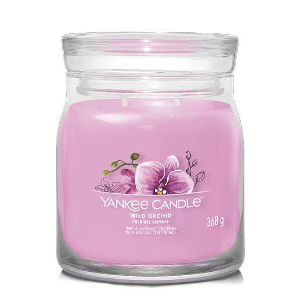 Yankee Candle Giara Media Candela Wild Orchid